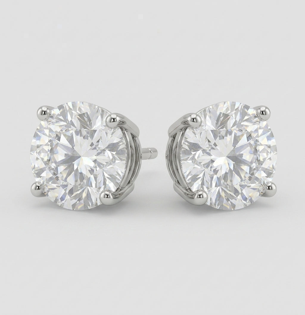 Boucles d'Oreilles Zircon Cristal