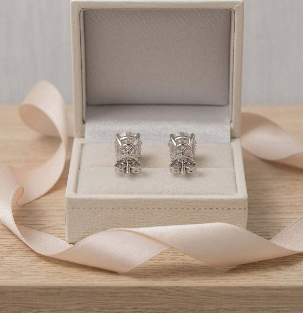 Boucles d'Oreilles Zircon Cristal