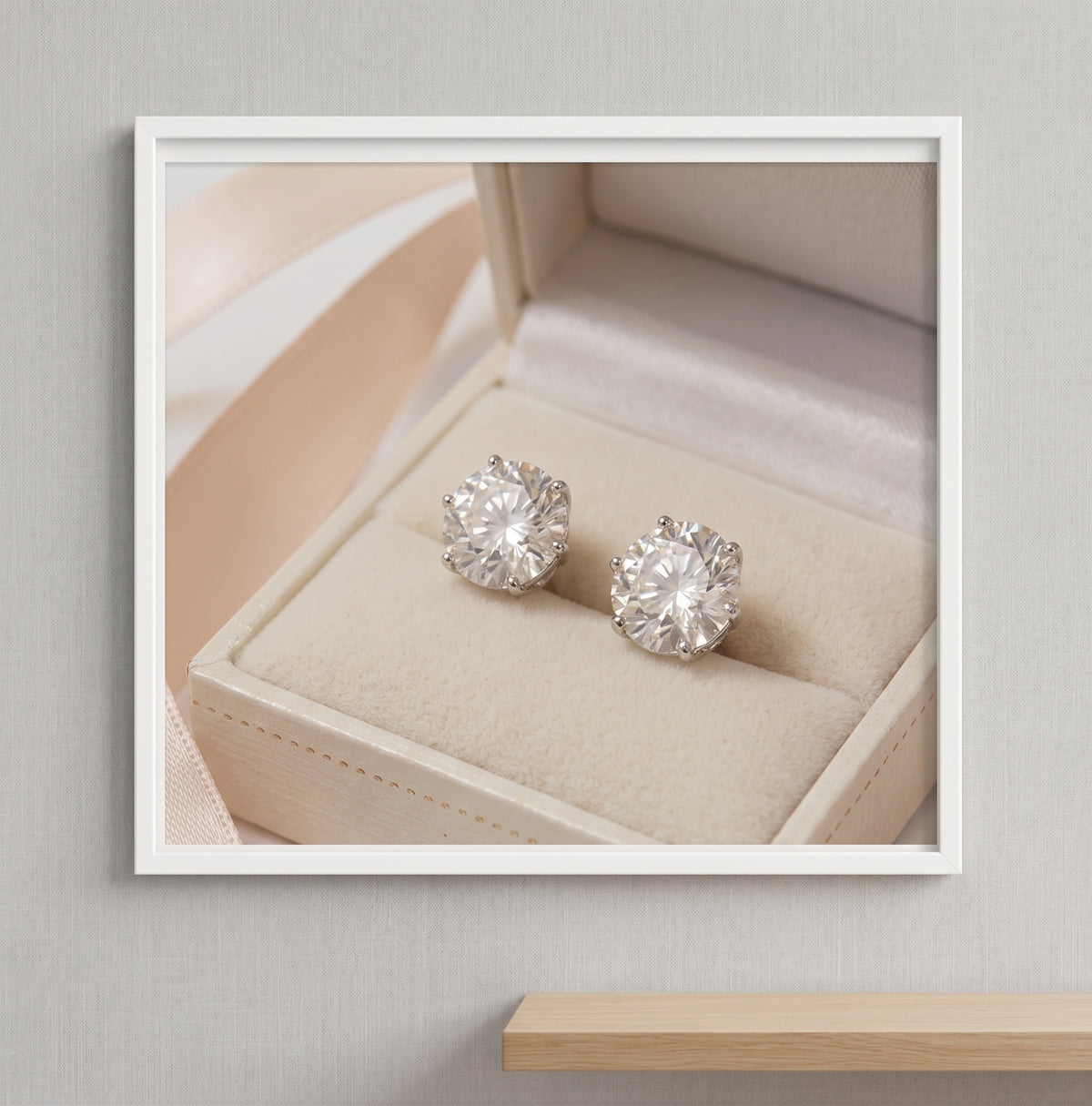 Boucles d'Oreilles Zircon Cristal