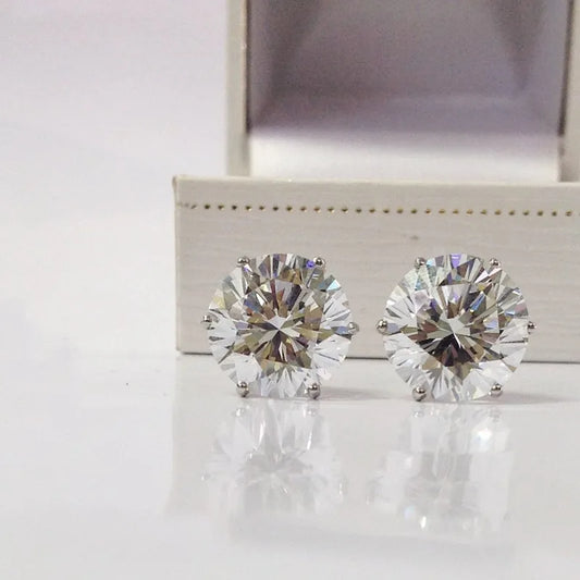 Boucles d'Oreilles Zircon Cristal