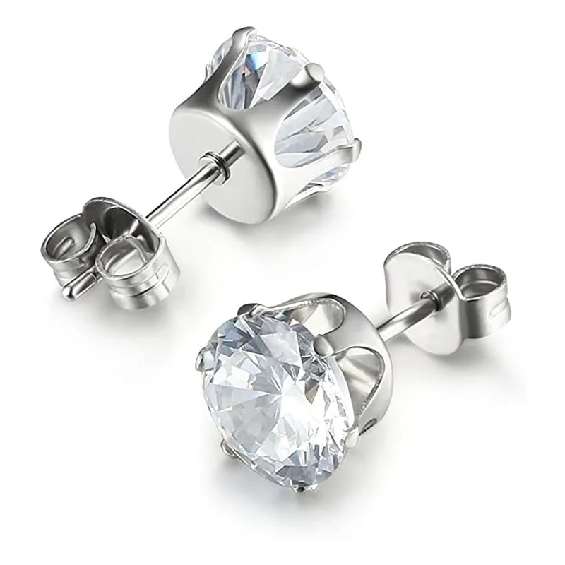 Boucles d'Oreilles Zircon Cristal