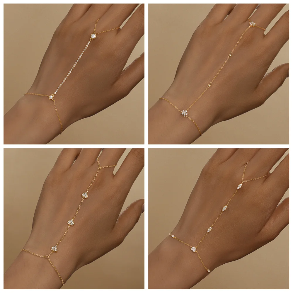 Bracelet Argent 925 Cœur & Étoile