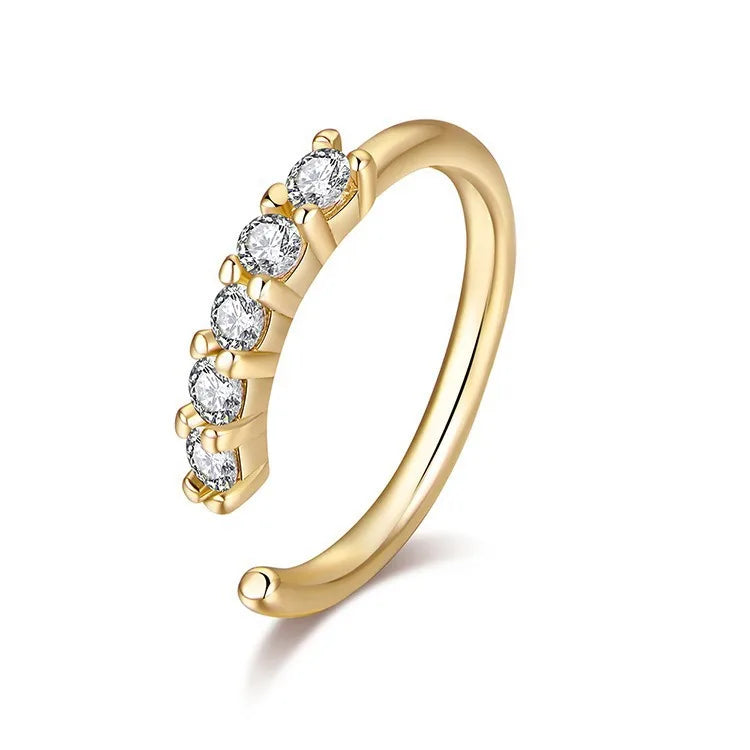 Piercing Nez Zircon Discret