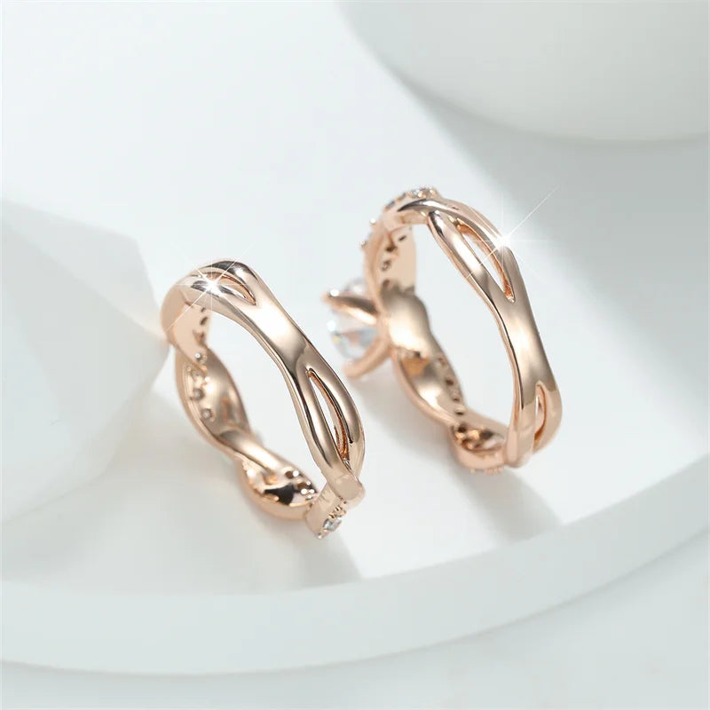 Set Bagues Mariage Zircon