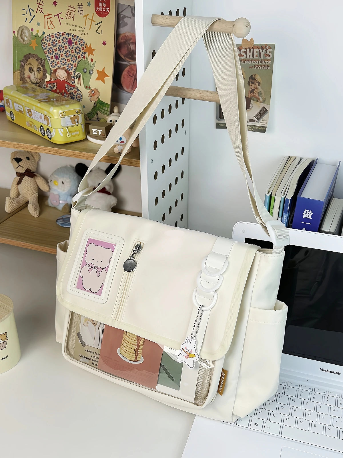 Sac Transparent Harajuku Y2K Badges
