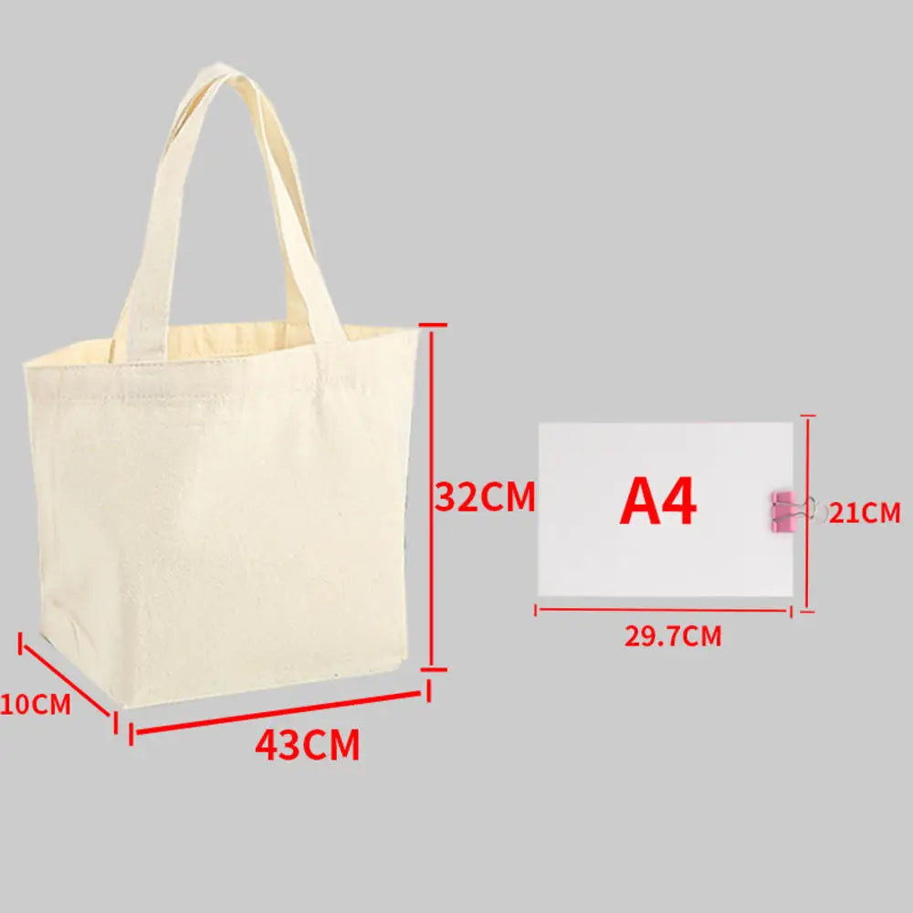 Tote Bag Toile Réutilisable