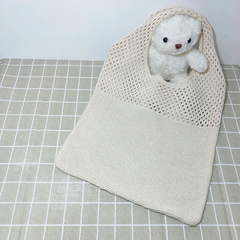 Sac Cabas Crochet Tressé