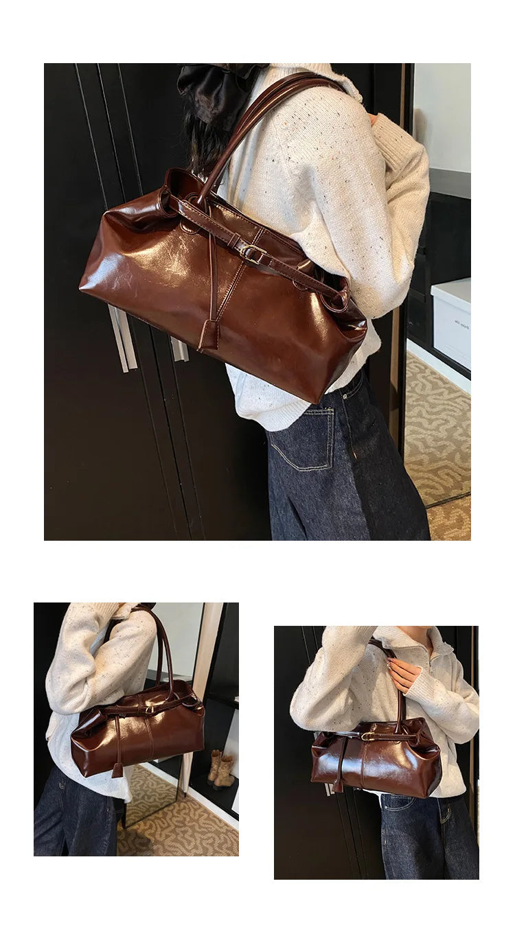 Sac Bandoulière Vintage Grande Taille