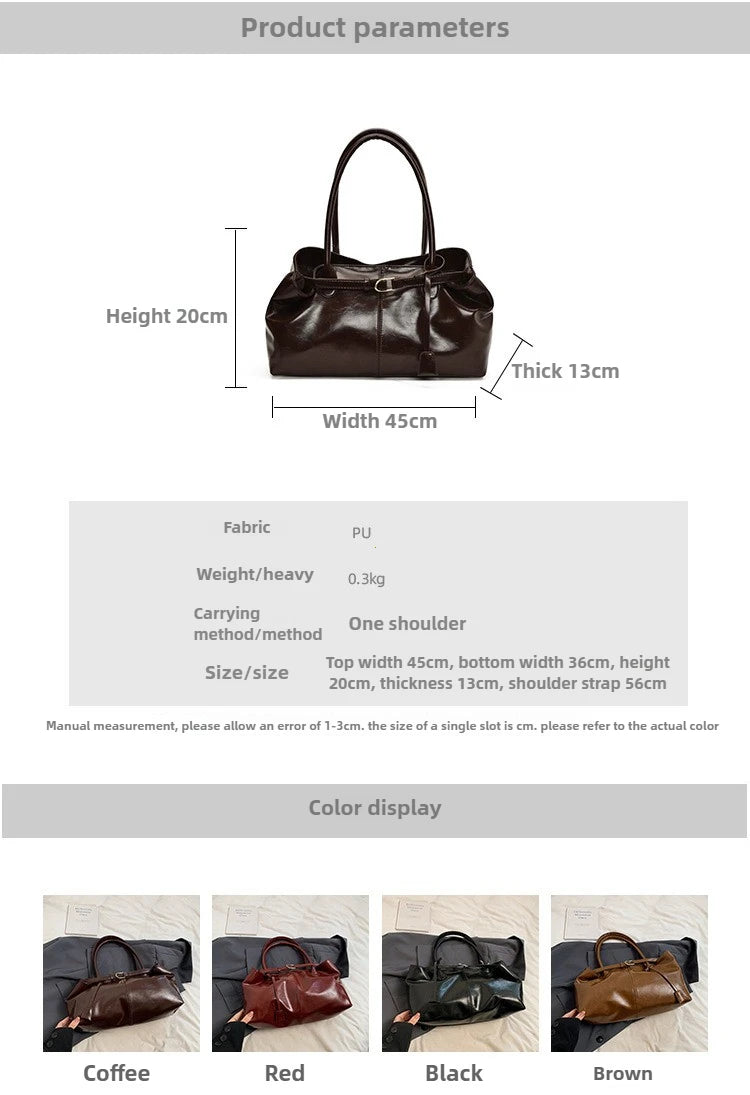 Sac Bandoulière Vintage Grande Taille