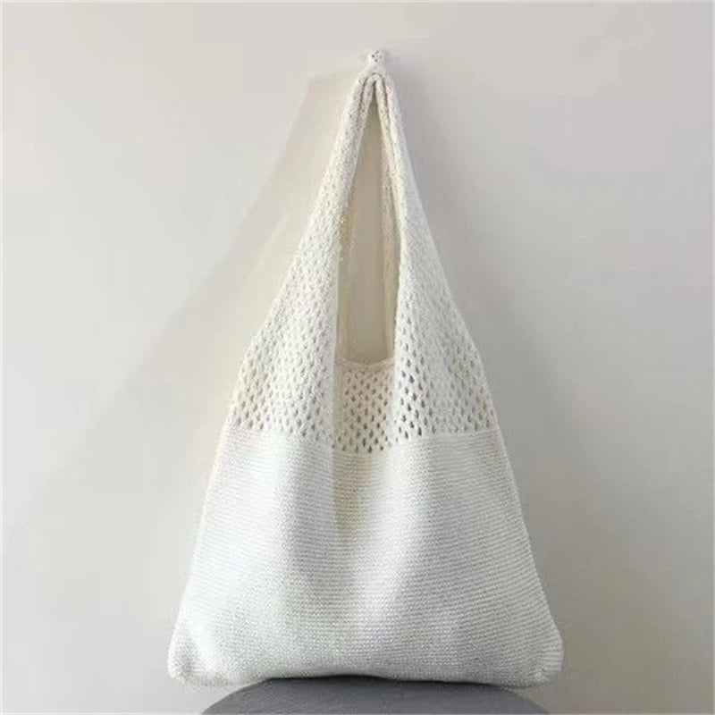 Sac Cabas Crochet Tressé