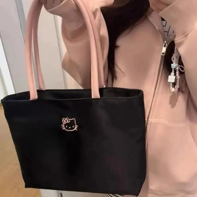Tote Bag Hello Kitty Broderie