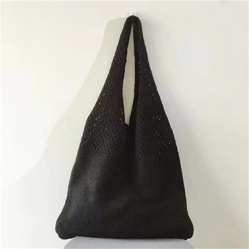 Sac Cabas Crochet Tressé