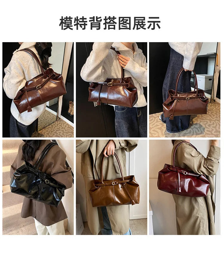 Sac Bandoulière Vintage Grande Taille