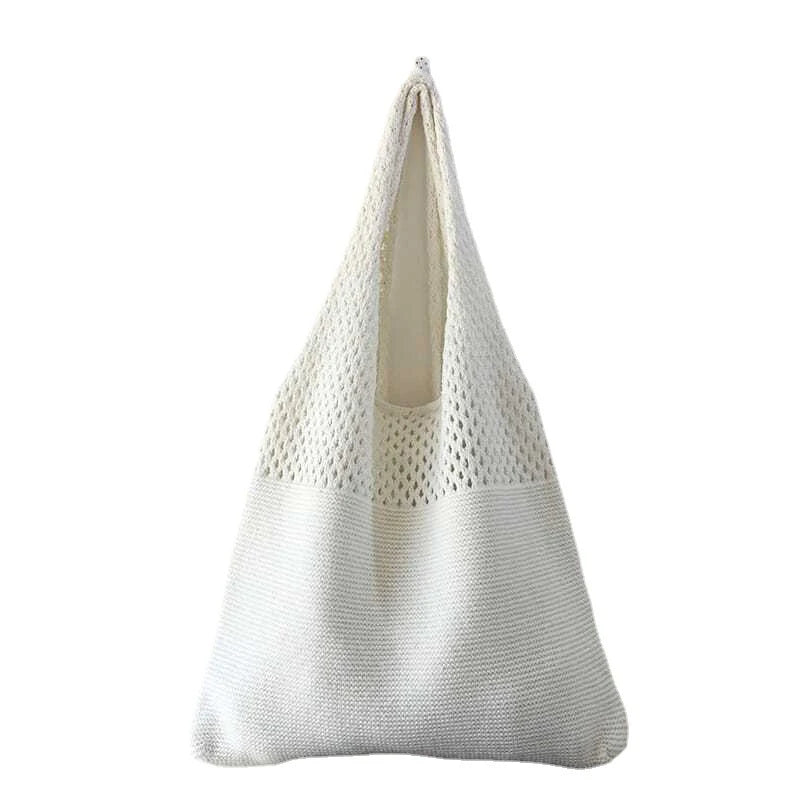 Sac Cabas Crochet Tressé