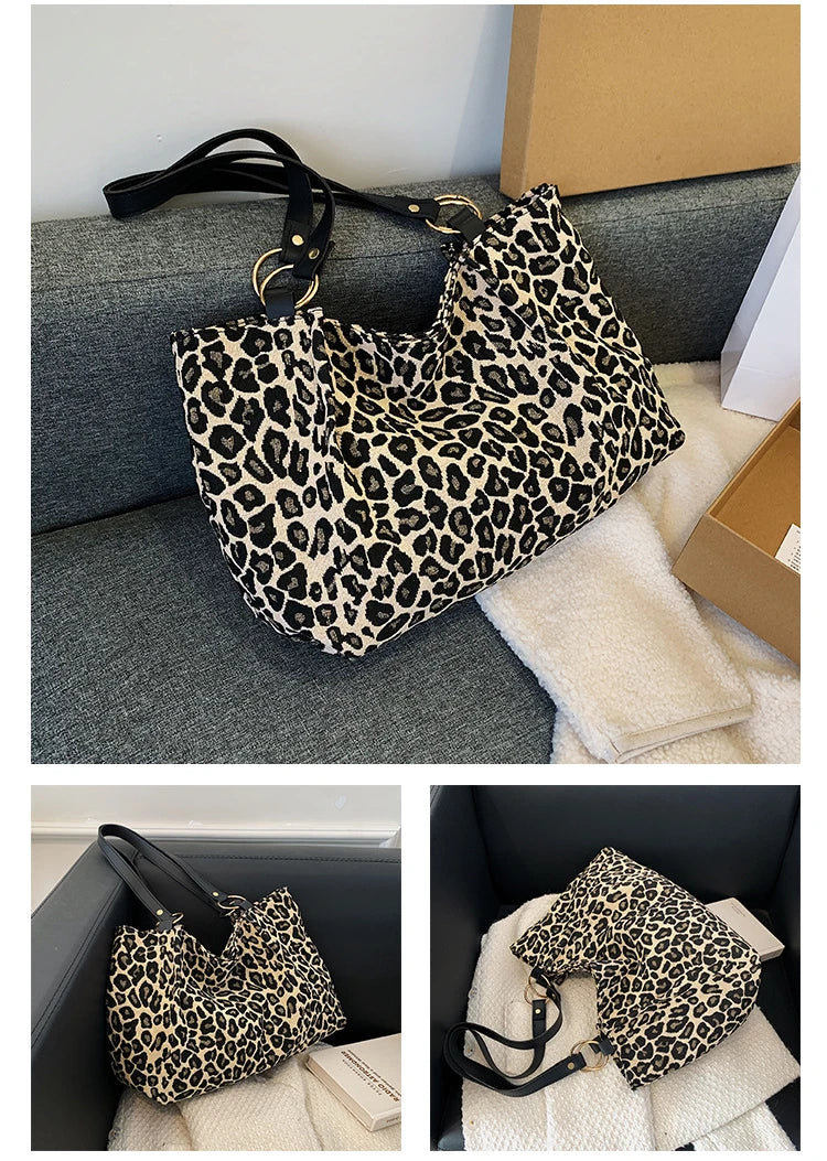 Tote Bag Imprimé Léopard
