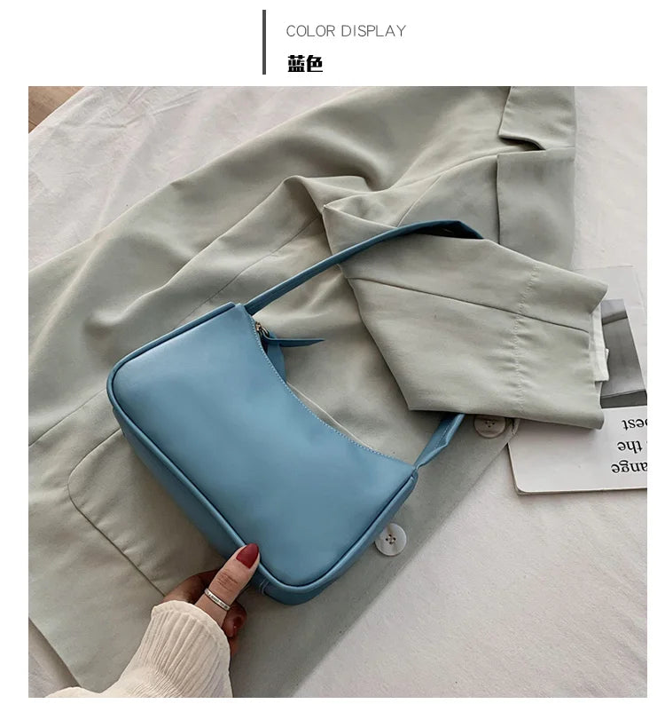 Sac Sous-Bras Cuir PU Mini