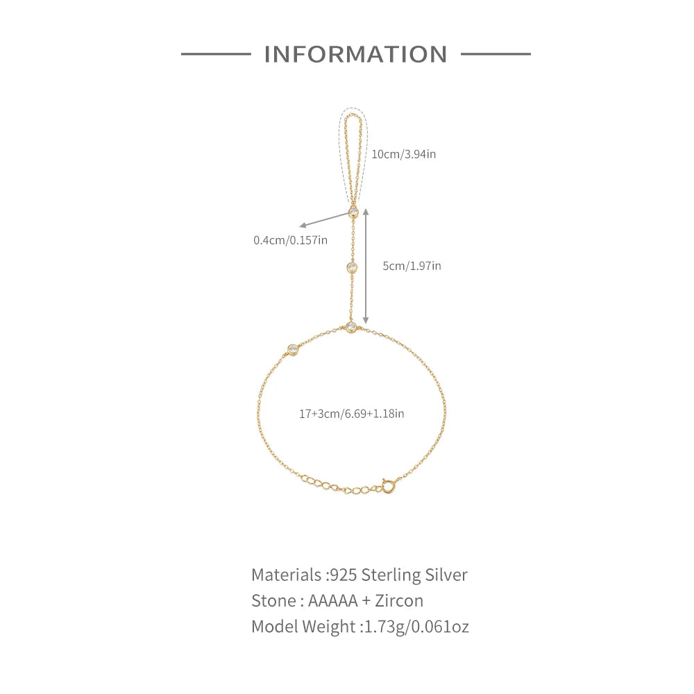 Bracelet Argent 925 Cœur & Étoile