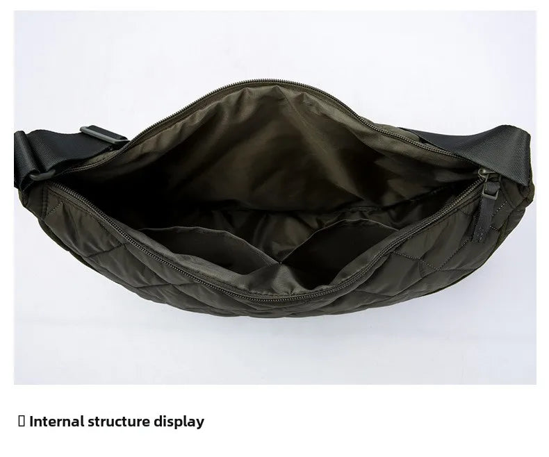 Sac Bandoulière Demi-Lune Nylon