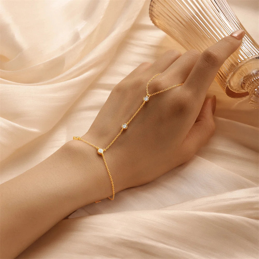 Bracelet Argent 925 Cœur & Étoile