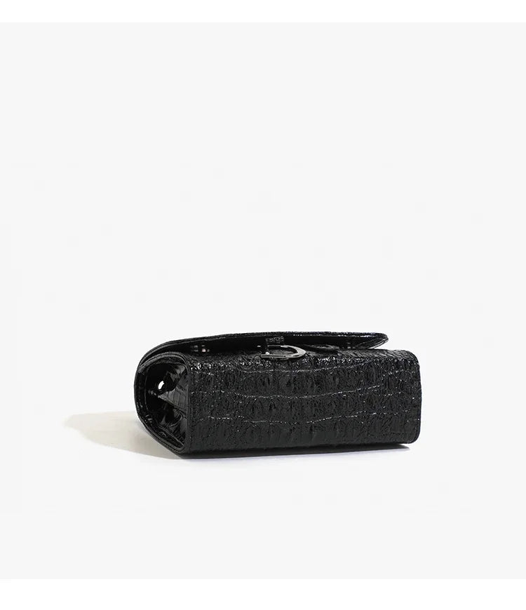 Mini Sac Paillettes Chaîne Dorée
