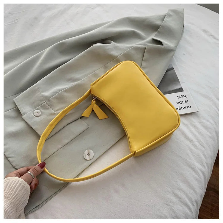 Sac Sous-Bras Cuir PU Mini