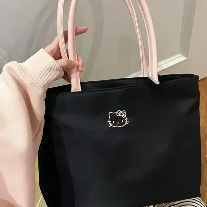 Tote Bag Hello Kitty Broderie