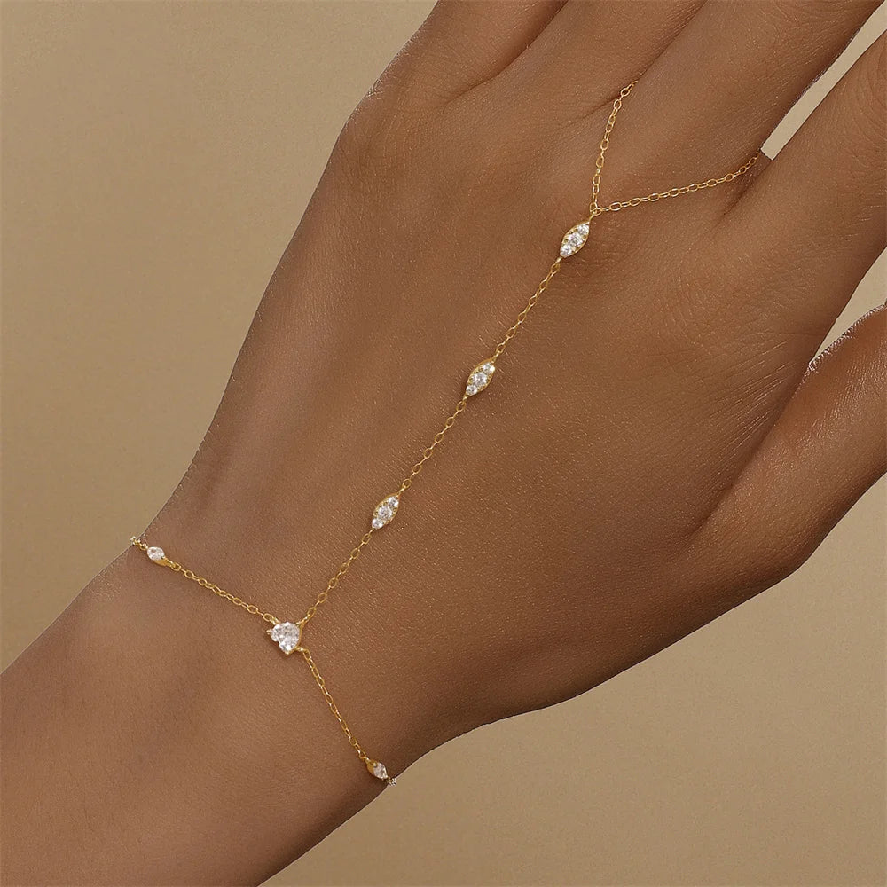 Bracelet Argent 925 Cœur & Étoile