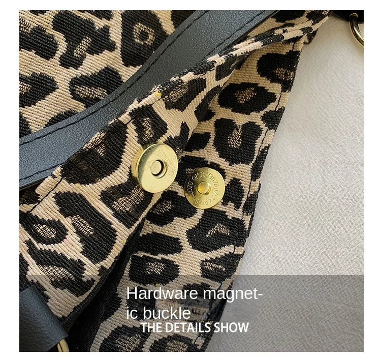 Tote Bag Imprimé Léopard