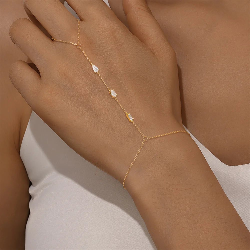 Bracelet Argent 925 Cœur & Étoile