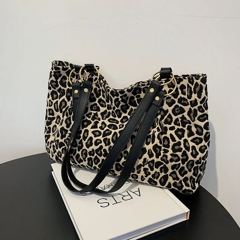 Tote Bag Imprimé Léopard