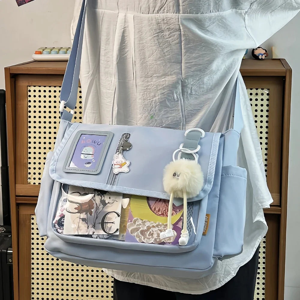 Sac Transparent Harajuku Y2K Badges