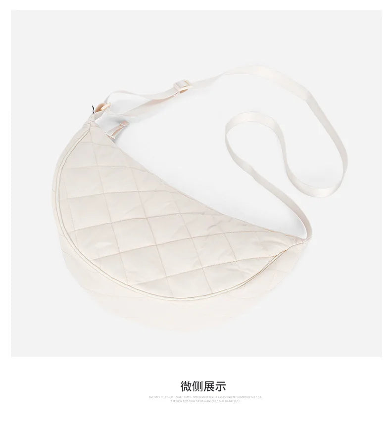 Sac Bandoulière Demi-Lune Nylon