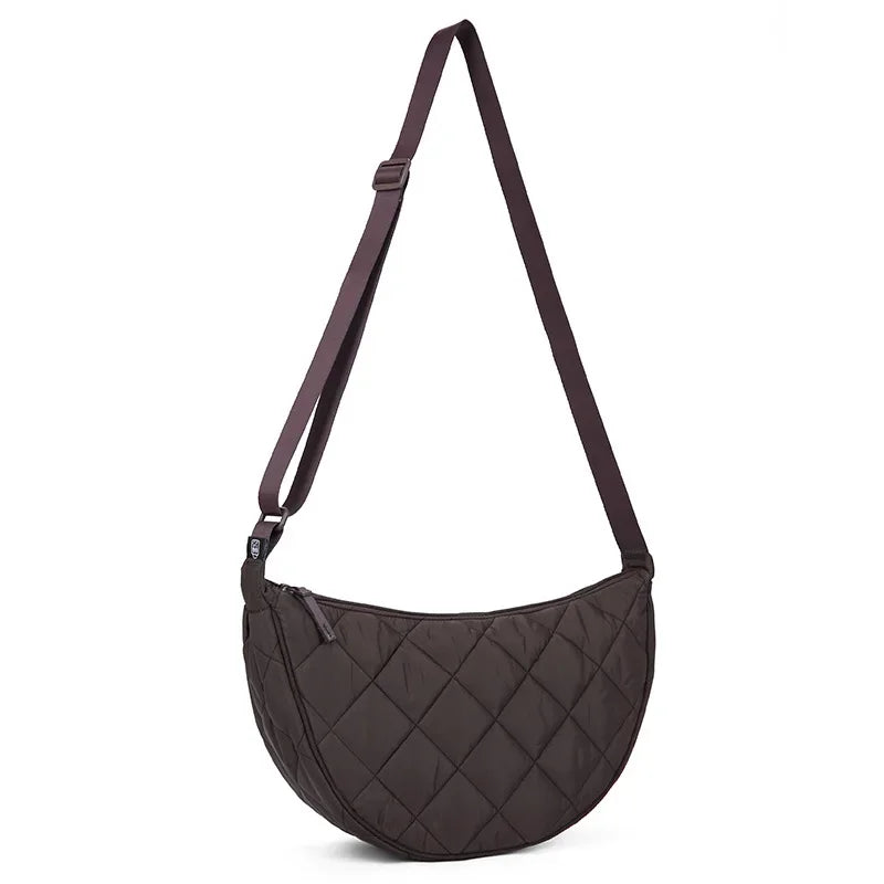 Sac Bandoulière Demi-Lune Nylon