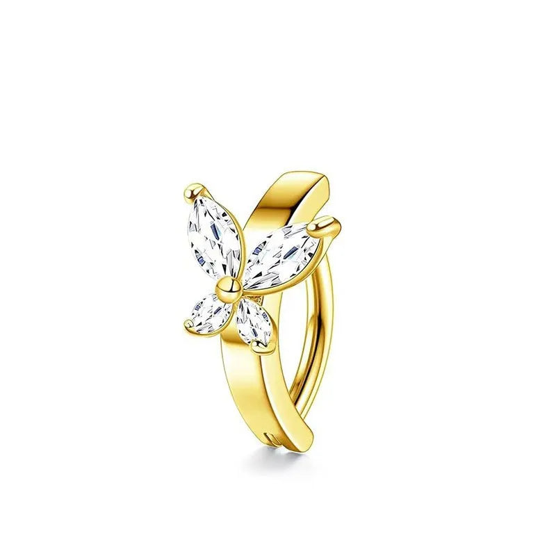 Piercing Nombril Cristal Cœur