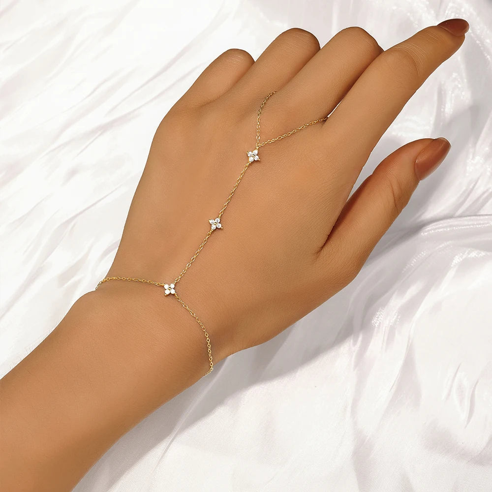 Bracelet Argent 925 Cœur & Étoile