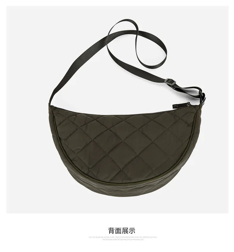Sac Bandoulière Demi-Lune Nylon
