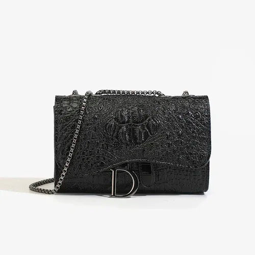 Mini Sac Paillettes Chaîne Dorée