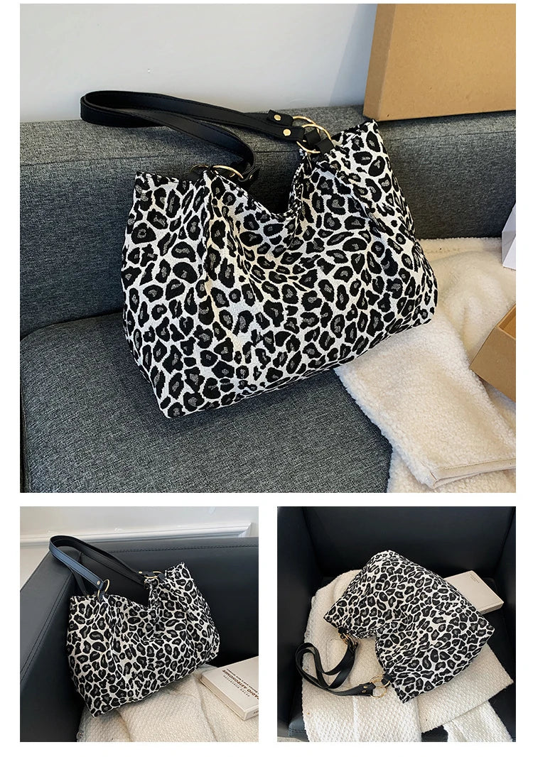 Tote Bag Imprimé Léopard