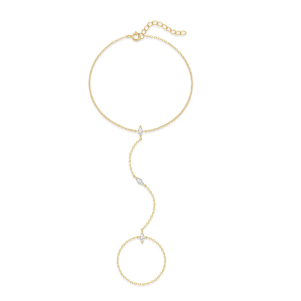 Bracelet Argent 925 Cœur & Étoile