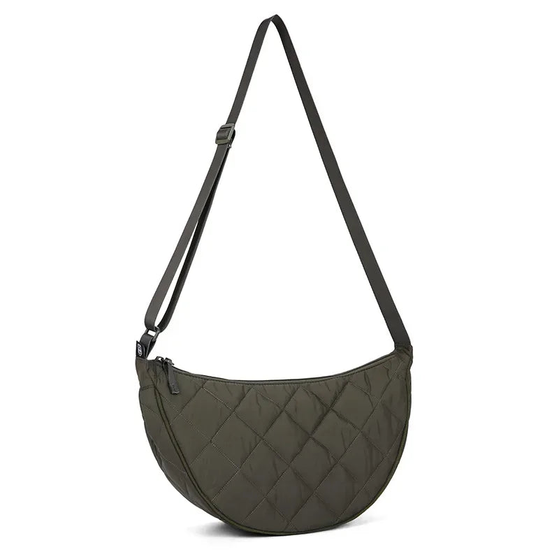 Sac Bandoulière Demi-Lune Nylon