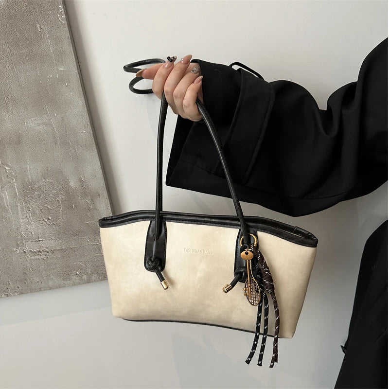 Tote Bag Rétro Grande Capacité