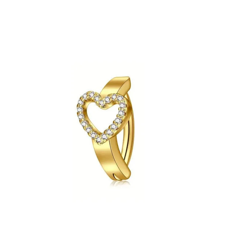 Piercing Nombril Cristal Cœur