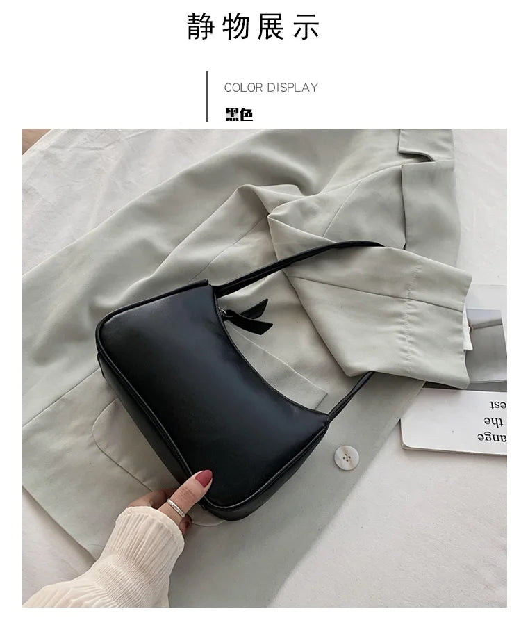 Sac Sous-Bras Cuir PU Mini