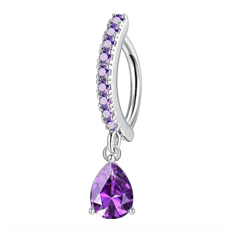 Piercing Nombril Cristal Cœur