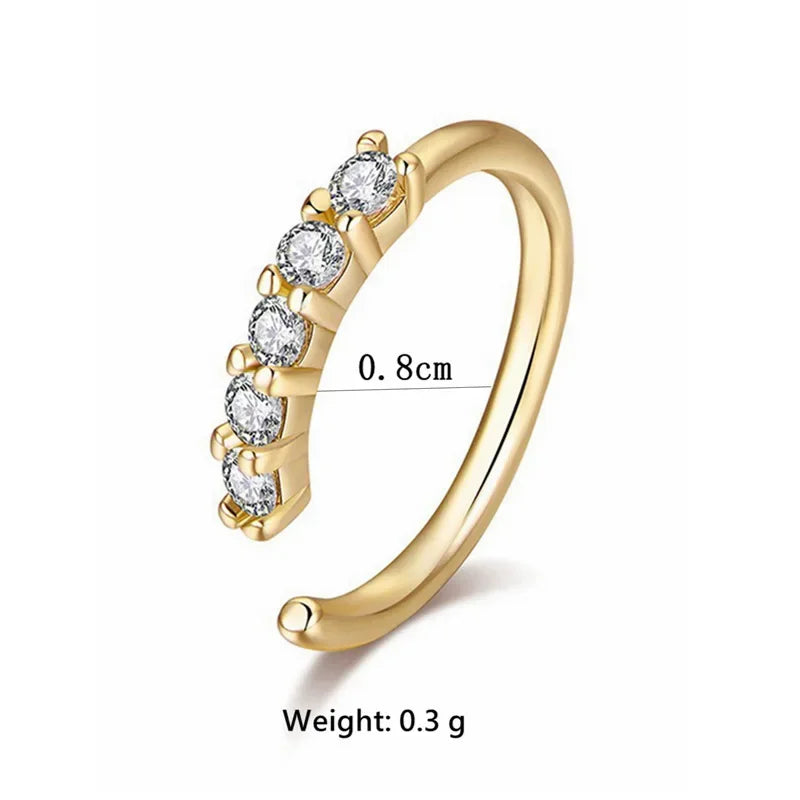 Piercing Nez Zircon Discret