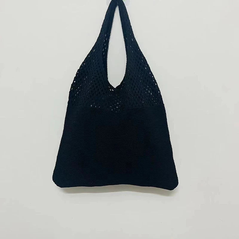 Sac Cabas Crochet Tressé