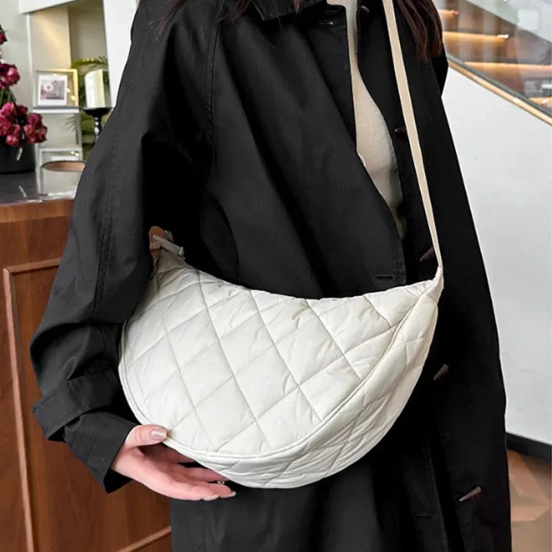 Sac Bandoulière Demi-Lune Nylon