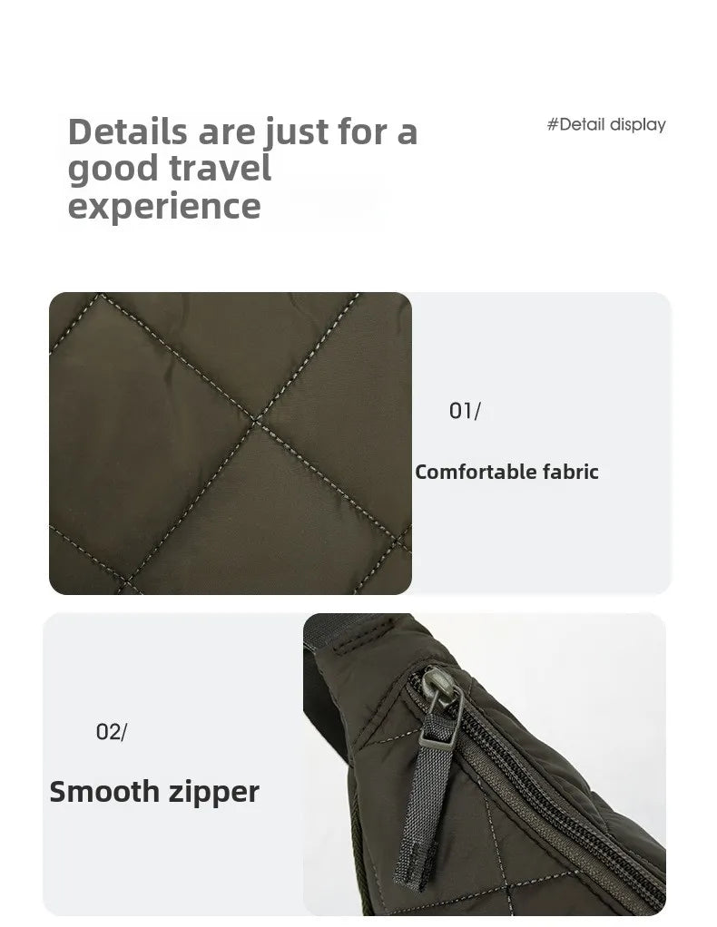Sac Bandoulière Demi-Lune Nylon
