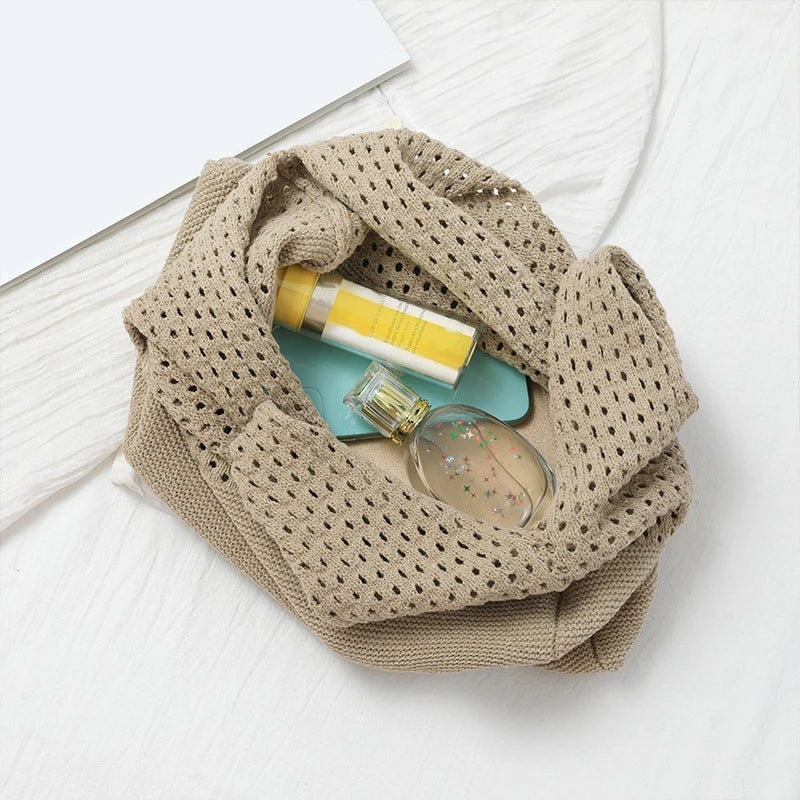 Sac Cabas Crochet Tressé