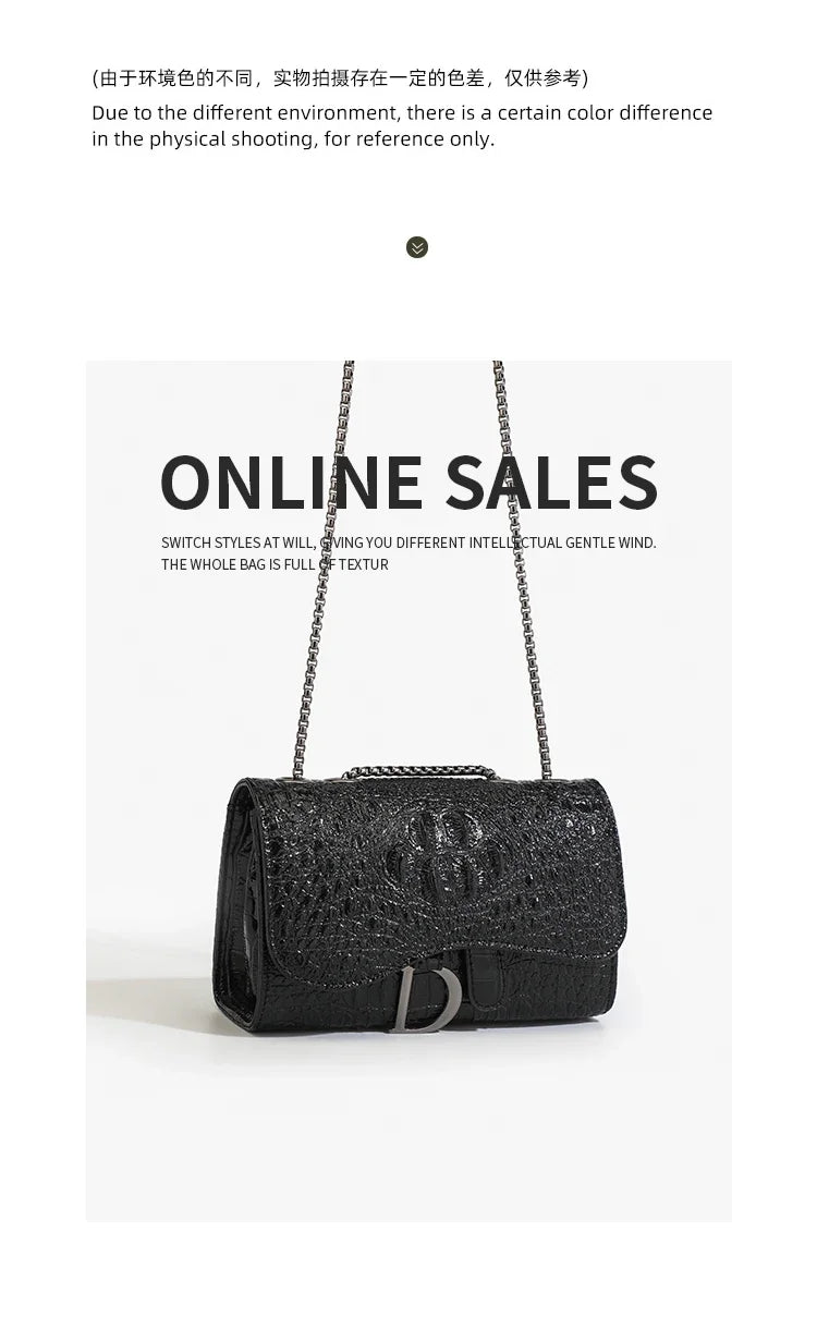 Mini Sac Paillettes Chaîne Dorée